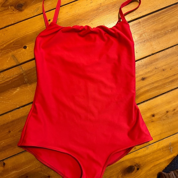 Hackwith Design red swimsuit extra small - Picture 5 of 9